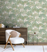 Arbor Serenade Cream by Veer Decor Botanical Trees Wallpaper – Veer Decor 8195-AF4
