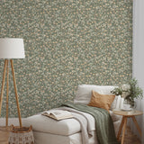 Blossom Branches Olive by Veer Decor Floral Wallpaper – Veer Decor 8195-AG2