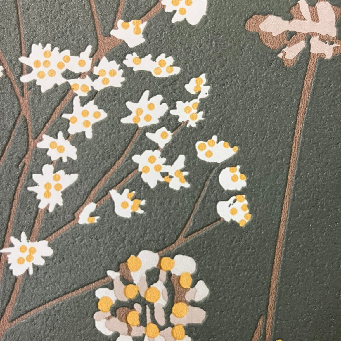 Blossom Branches Olive by Veer Decor Floral Wallpaper – Veer Decor 8195-AG2