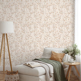 Blossom Branches Grey Beige by Veer Decor Floral Wallpaper – Veer Decor 8195-AG3