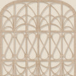 Lattice rattan arches trellis beige non-woven unpasted wallpaper roll 8196-AH2