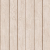 Luxe Wood Slats Maple Beige wallpaper roll with vertical slat wood look