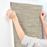 Exhale Olive by A-Street Prints Woven Faux Grasscloth Wallpaper – A-Street Prints 4147-27262