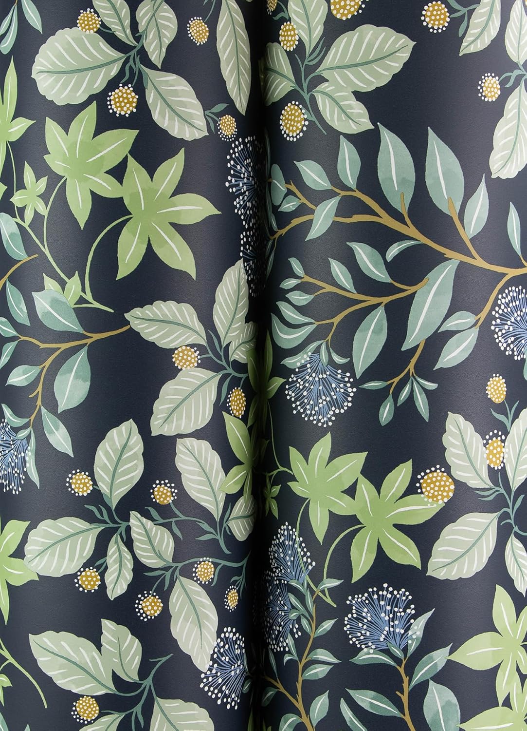Mildred Indigo by Scott Living Botanical Trail Wallpaper- A-Street Prints 4155-72814