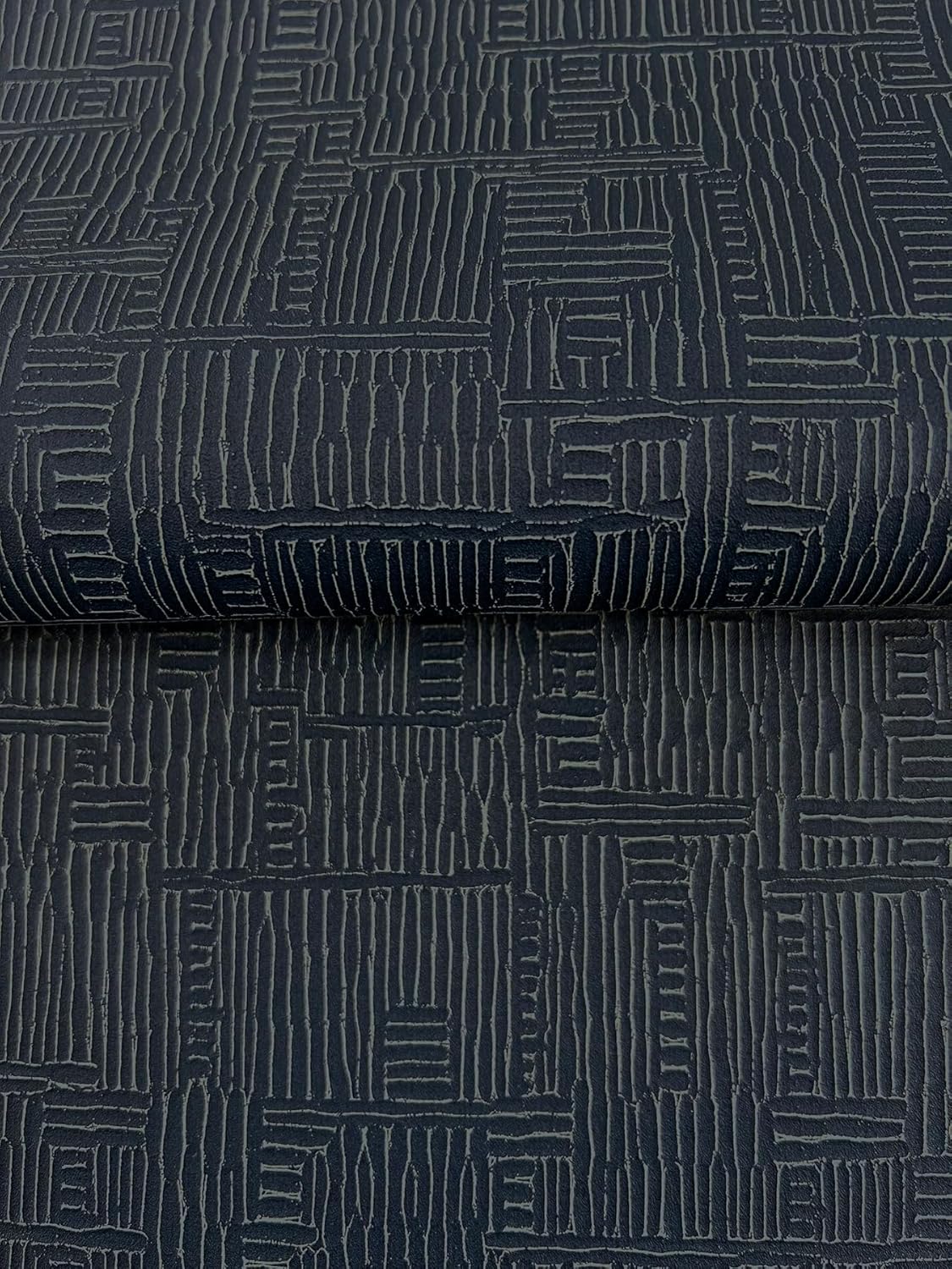 Chiseled Navy by Warner Abstract Wallpaper – Brewster Home Fashions 4178-4402