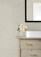 Crushed Capiz Dove by Advantage Textured Wallpaper – Brewster Home Fashions 4168-19916