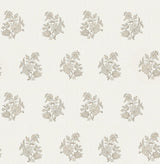 Overbrook Taupe Bouquet Toss Wallpaper by Erin Gates – A-Street Prints AST6360