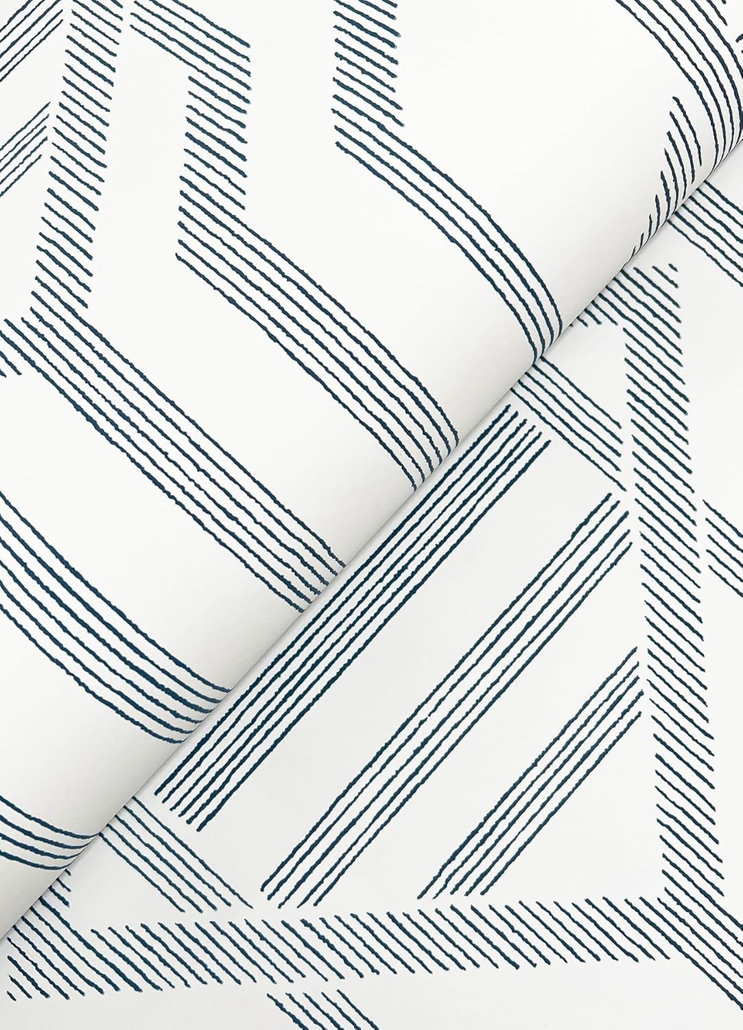 Essex Dark Blue by A-Street Prints Geometric Wallpaper – A-Street Prints 4147-27403