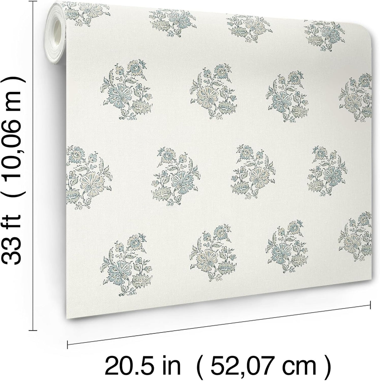 Overbrook Sage by Erin Gates Bouquet Toss Wallpaper – A-Street Prints AST6359
