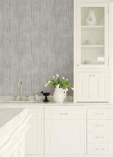 Rattan Silver by Advantage Weave Wallpaper- Brewster Home Fashions 4168-17738