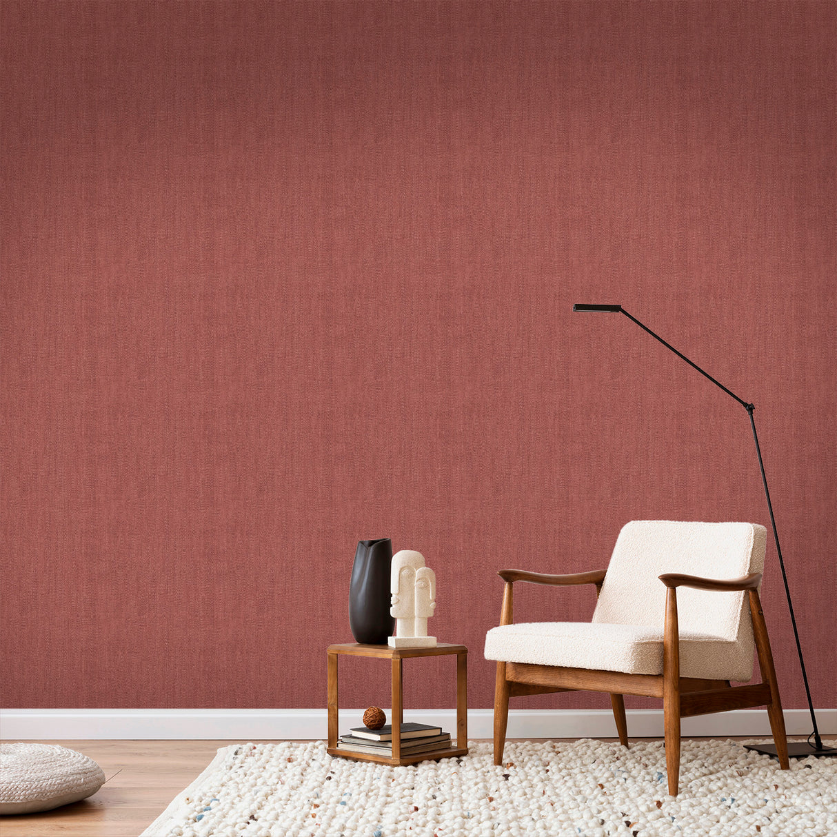 Allure Texture Wine by Veer Decor Textured Wallpaper – Veer Decor 8249-AA10