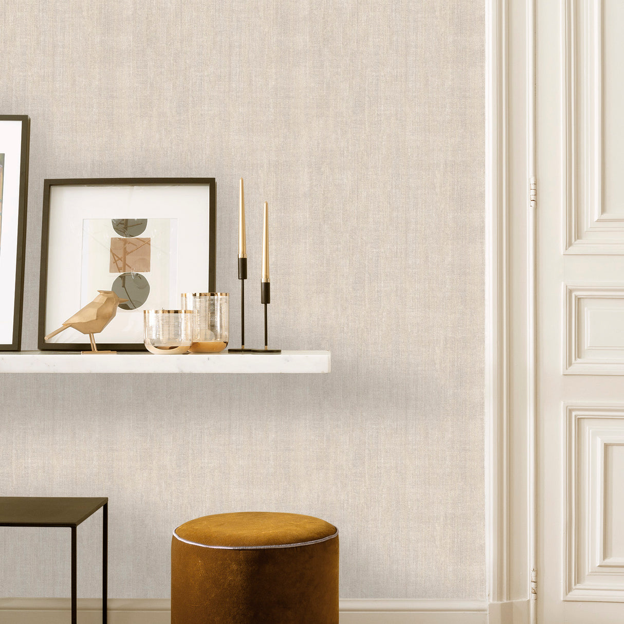 Allure Texture Light Taupe by Veer Decor Textured Wallpaper – Veer Decor 8249-AA2