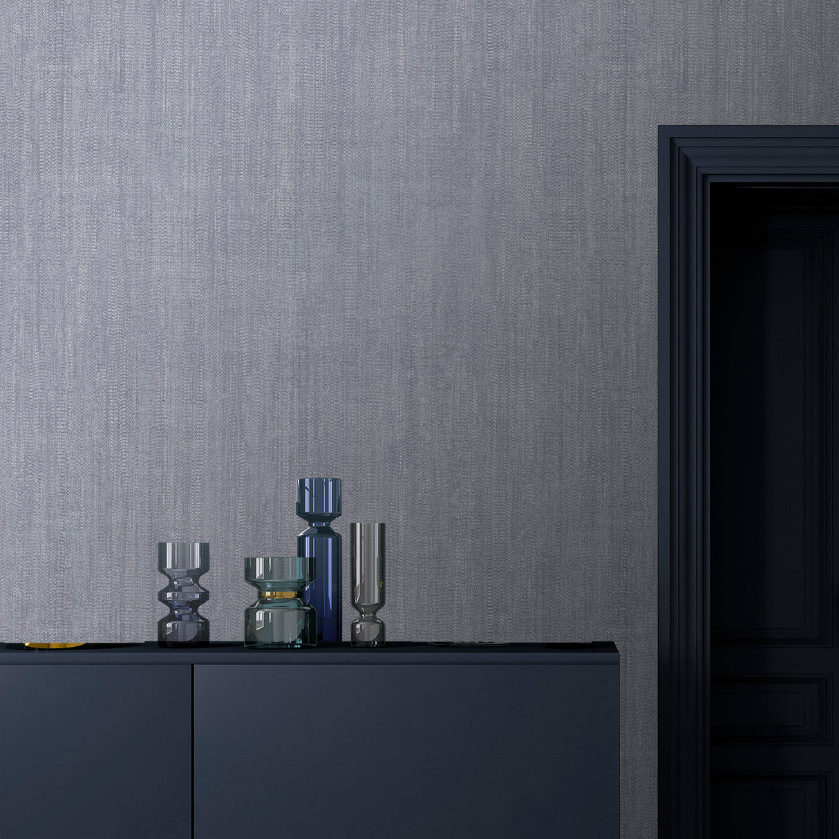 Allure Texture Light Blue by — Textured Abstract Wallpaper – Veer Decor 8249-AA8