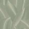 Allure Leaf Moss textured non-woven unpasted wallpaper roll and room view, SKU 8249-AB2