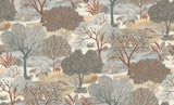 Allure Forest Taupe by Veer Decor Nature Wallpaper – Veer Decor 8249-AE2