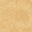 Willow Whisper Corn yellow botanical willow tree textured wallpaper roll by Veer Decor