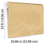 Willow Whisper Corn by Veer Decor Nature Wallpaper – Veer Decor 8249-AF3