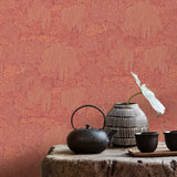 Willow Whisper Wine by Veer Decor Nature Wallpaper – 8249-AF4