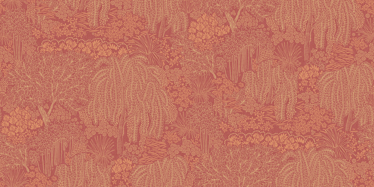 Willow Whisper Wine by Veer Decor Nature Wallpaper – 8249-AF4