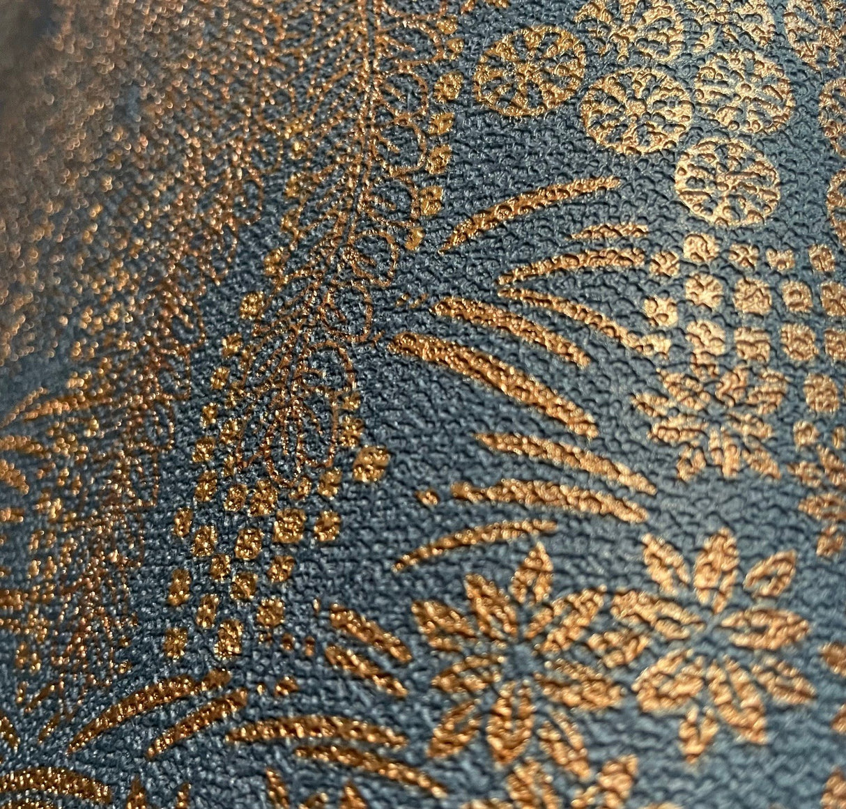 Willow Whisper Dark Blue by  Nature Wallpaper – Veer Decor 8249-AF5