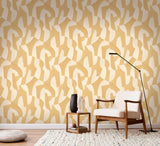 Sculpted Motion Corn by Veer Decor Abstract Wallpaper – Veer Decor 8249-AG2