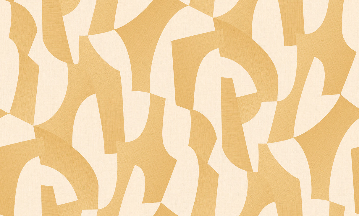 Sculpted Motion Corn by Veer Decor Abstract Wallpaper – Veer Decor 8249-AG2