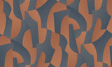 Sculpted Motion Dark Blue by Veer Decor Abstract Wallpaper – Veer Decor 8249-AG3