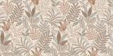 Allure Foliage Taupe by Veer Decor Botanical Wallpaper – Veer Decor 8249-AI3