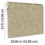Pampas Plain Brushed Texture Olive Grey by Veer Decor Textured Wallpaper – Veer Decor 8250-AA8