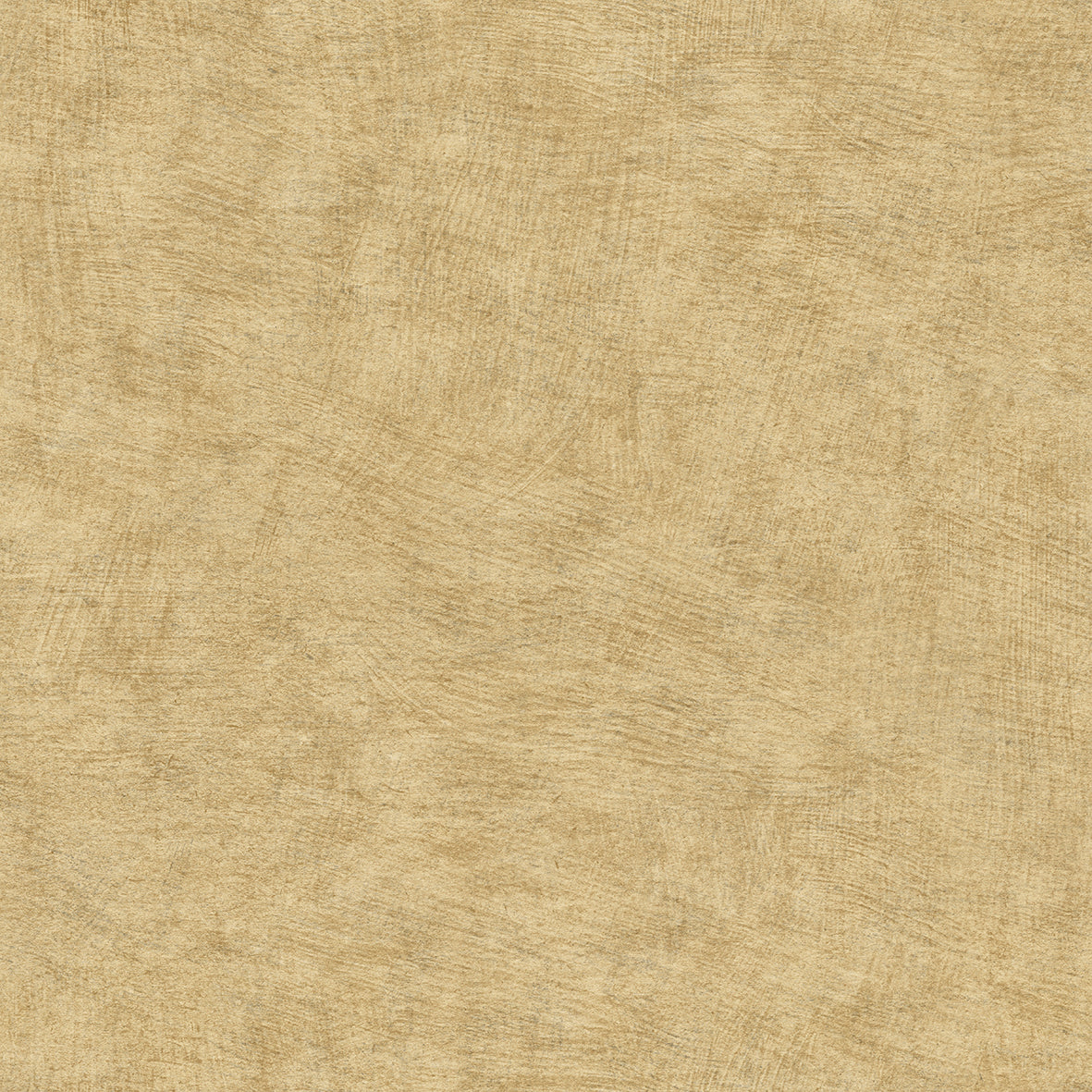 Pampas Plain Brushed Texture Honey Mustard wallpaper roll and room view