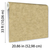 Pampas Plain Brushed Texture Honey Mustard by Veer Decor Textured Wallpaper – 8250-AA9