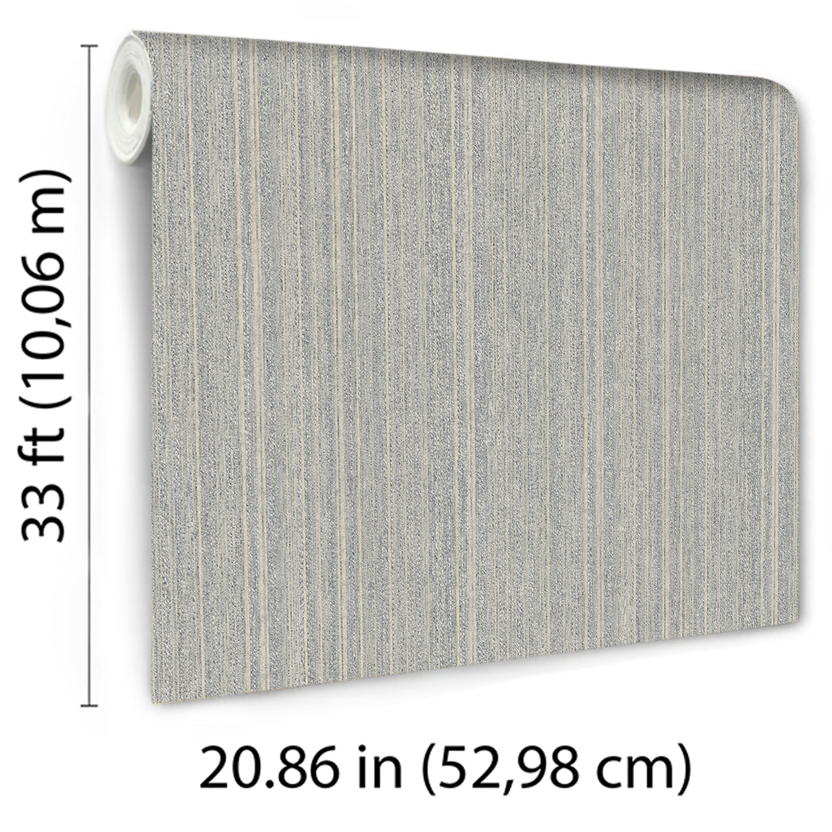 Rope Plain Texture Blue Beige by Veer Decor Textured Abstract Wallpaper – 8250-AB3