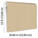 Rope Plain Texture Warm Sand by Veer Decor Textured Wallpaper – Veer Decor 8250-AB4