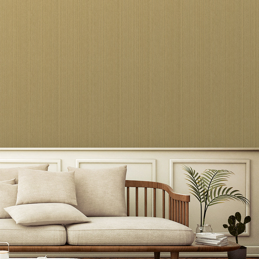 Rope Plain Texture Gold Sand by Veer Decor Textured Wallpaper – 8250-AB5