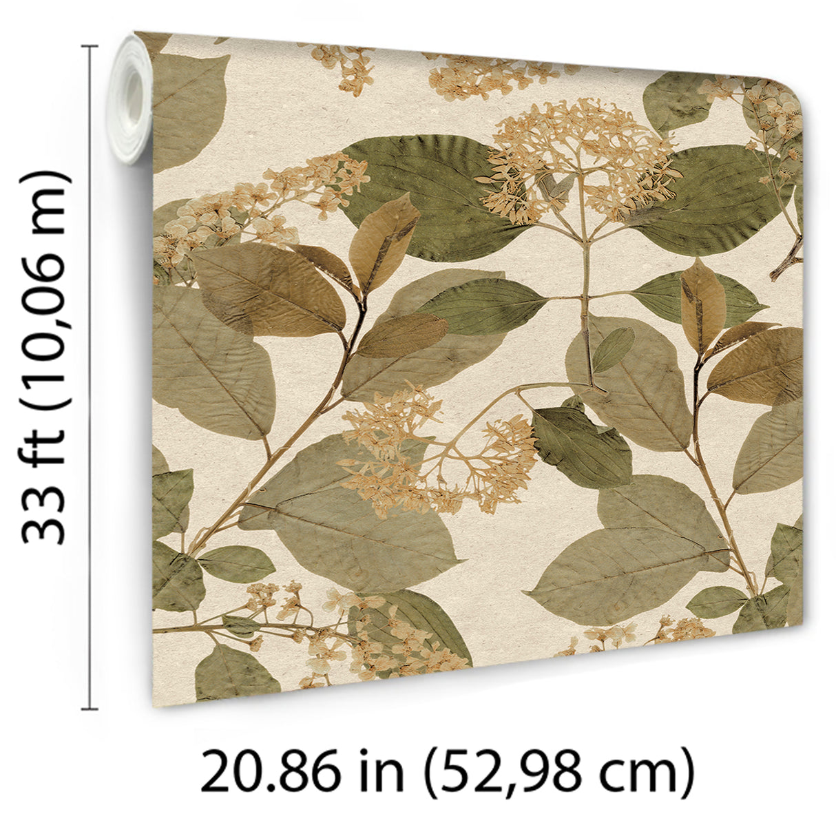 Castanum Bloom Apricot Orange by Veer Decor Floral Wallpaper – Veer Decor 8250-AC2