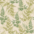 Wild Herbs Watercress Green botanical wallpaper roll with layered sprigs pattern