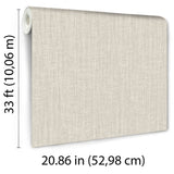 Papyrus Lux Cream by Veer Decor Abstract Non-Woven Unpasted Wallpaper – Veer Decor 8251-AA1