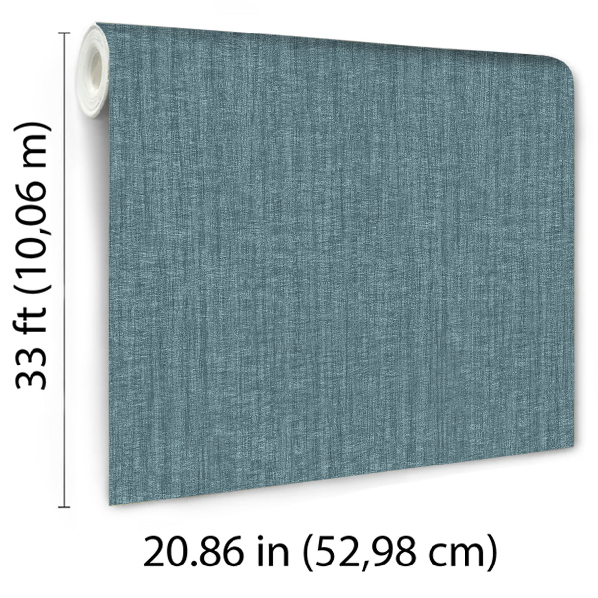 Papyrus Lux Petrol Blue by Veer Decor Abstract Wallpaper – 8251-AA5
