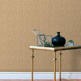 Rafia Grasscloth Camel by Veer Decor Faux Grasscloth Wallpaper – 8251-AB3