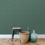 Rafia Grasscloth Emerald by  Whimsical Grasscloth Wallpaper – Veer Decor 8251-AB8
