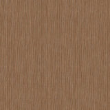 Rafia Grasscloth Brown faux raffia non-woven wallpaper roll and room scene, 20.86 in x 33 ft