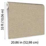 Bossanova Linen Texture Cream by Veer Decor Faux Linen Wallpaper – Veer Decor 8251-AC1