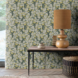 Janneiro Botanica Sage by Veer Decor Non-Woven Unpasted Wallpaper – Veer Decor 8251-AF3