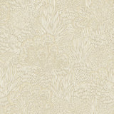 Samba Botanica wallpaper in white and grey with detailed botanical linework