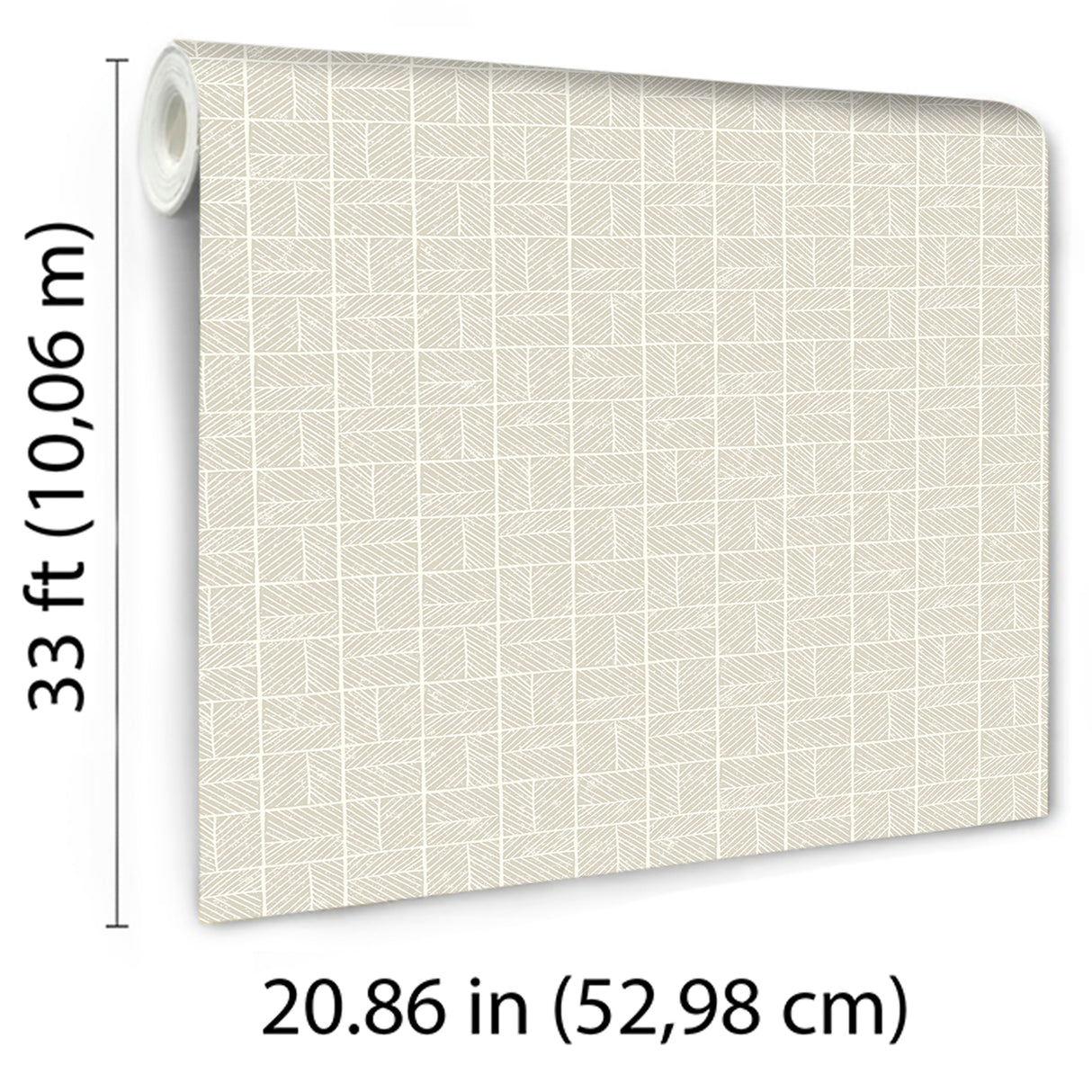 Carimbo Mosaic White by Veer Abstract Geometric Wallpaper – Veer Decor 8251-AI1