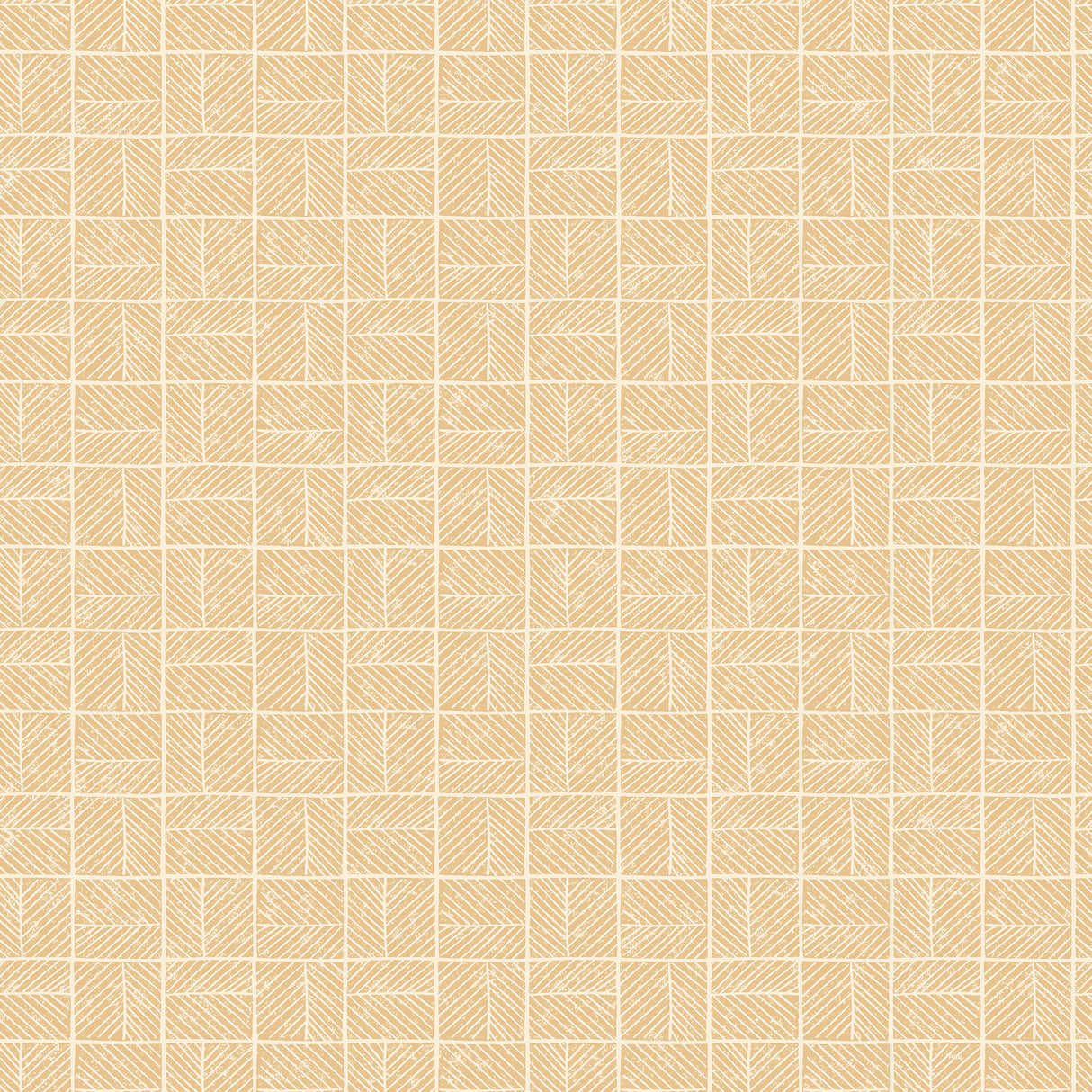 Carimbo Mosaic Beige geometric square non-woven wallpaper roll by Veer Decor