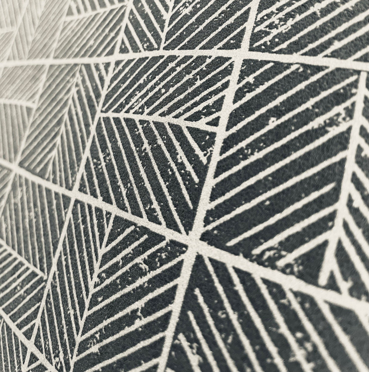 Carimbo Mosaic Grey by Veer Decor Geometric Abstract Wallpaper – 8251-AI3