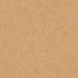 Bahia Dunes Camel abstract non-woven wallpaper roll, 20.86 in x 33 ft, straight match