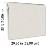 Chanel Linen Blend White by  Whimsical Abstract Texture Wallpaper – Veer Decor 8252-AB1