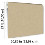Chanel Linen Blend Taupe by — Textured Wallpaper – Veer Decor 8252-AB4